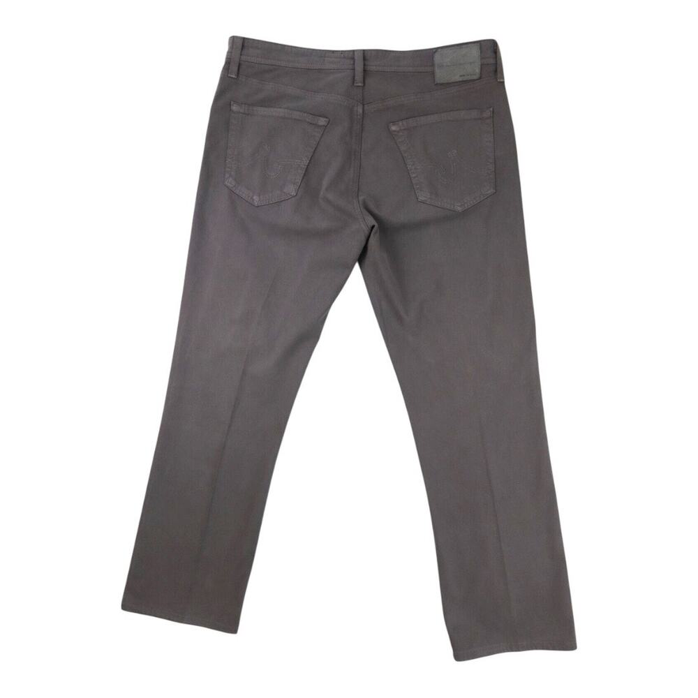 Adriano Goldschmied Mens The Protege AG Jeans Sz 40x34 Stone Gray straight leg - Picture 11 of 12